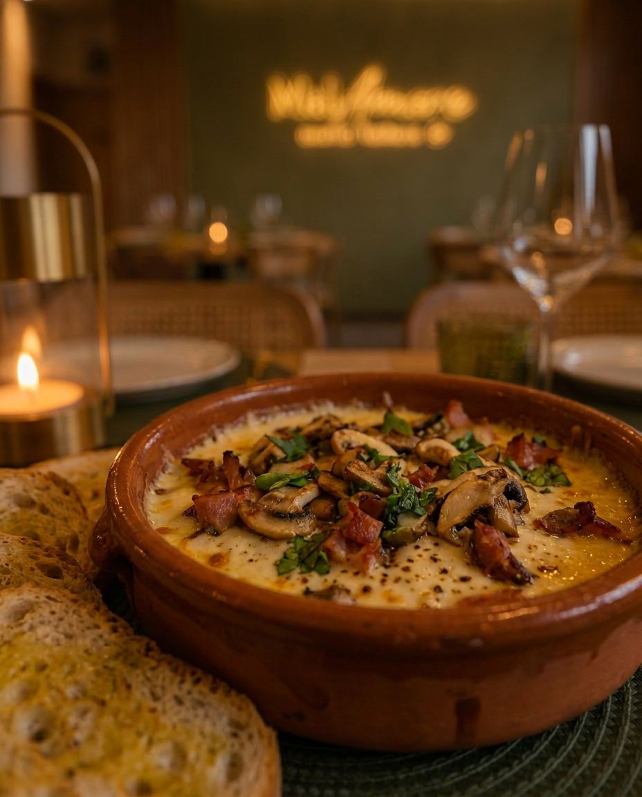 Il Provolone d'Autunno / Provolone de Otoño · MalAmore, cucina italiana en Alcobendas