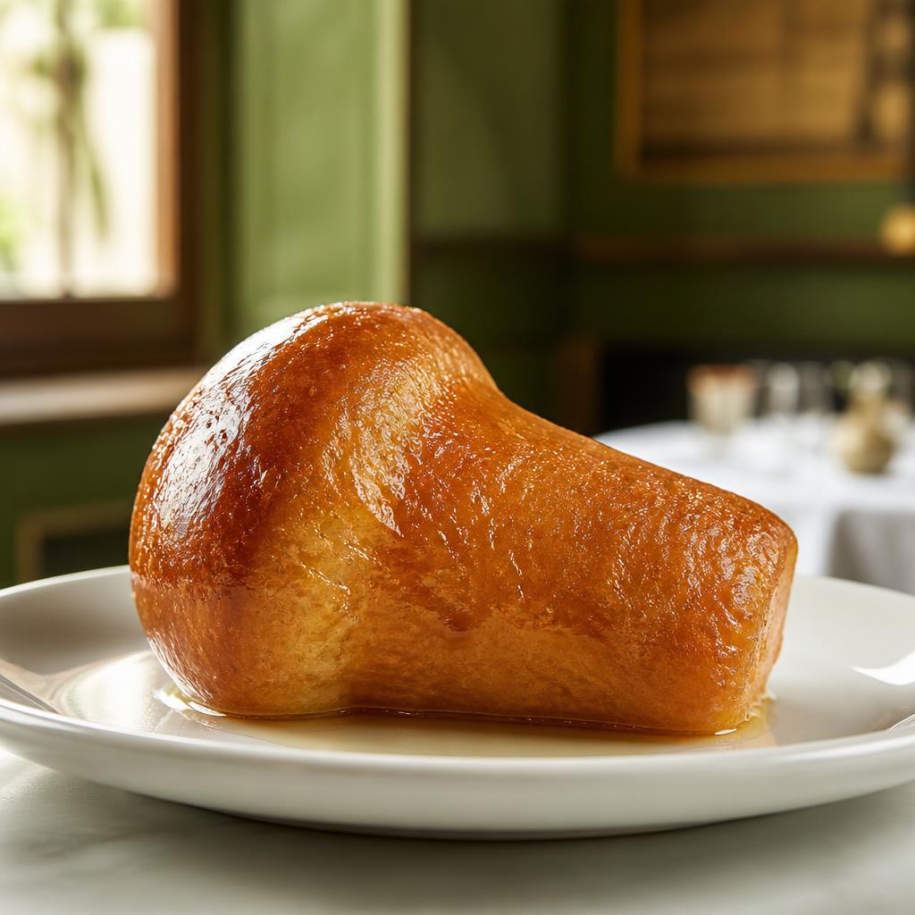Babà napoletano / Babá napolitano al ron · MalAmore, cucina italiana en Alcobendas