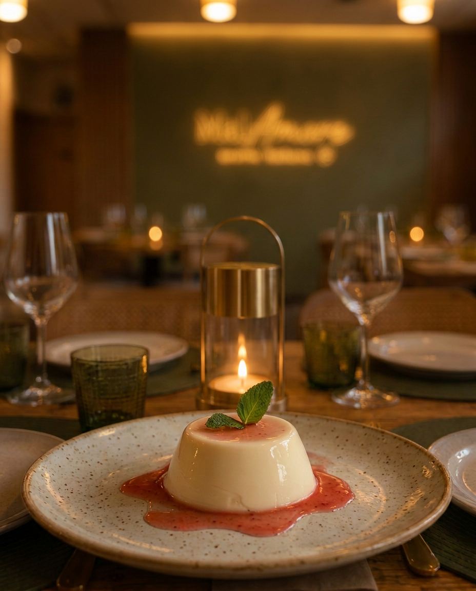 Panna Cotta / Panna Cotta · MalAmore, cucina italiana en Alcobendas
